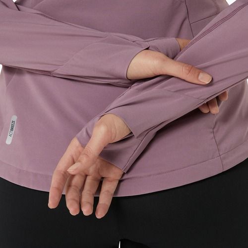 Дамско яке за бягане ASICS Road Winter dusty mauve