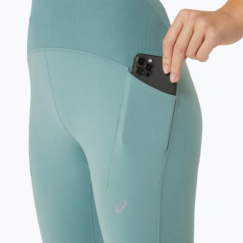 Дамски клин за бягане ASICS Road Winter High Waist celadon