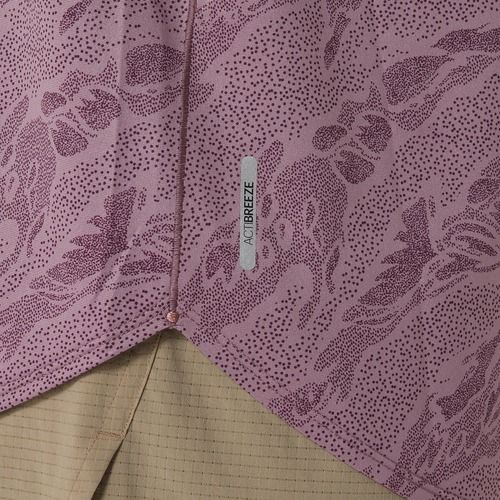 Дамски потник за бягане ASICS Road All Over Print Tank dusty mauve