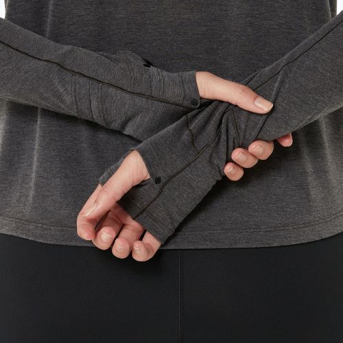 Дамски суитшърт ASICS Metarun Winter LS Hoodie performance black