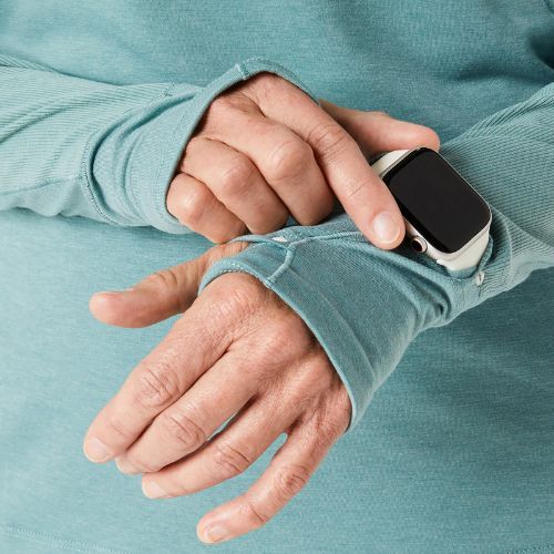 Дамски суитшърт ASICS Metarun Winter LS Hoodie celadon