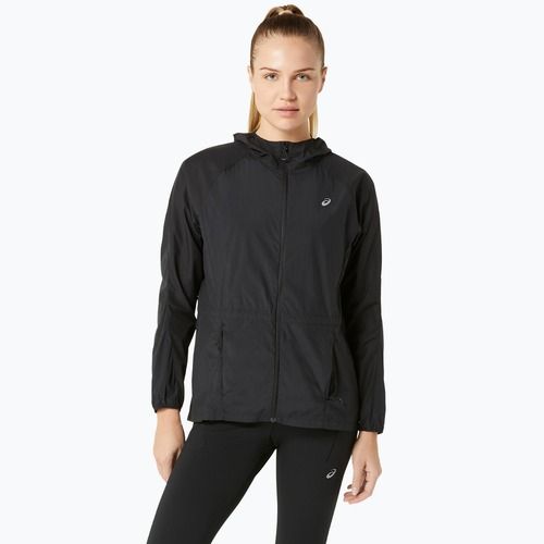 Дамско яке за бягане ASICS Road Packable performance black