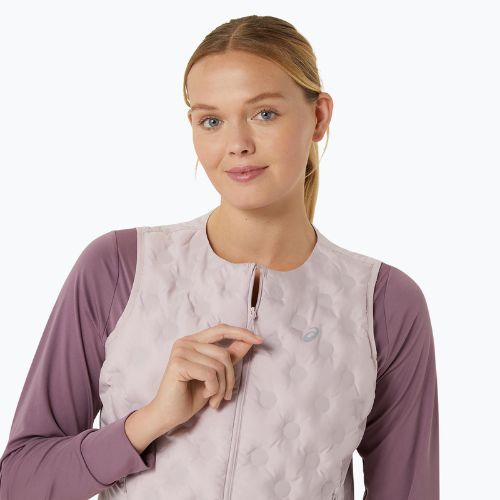 Дамски елек за бягане ASICS Nagino Run Padded Gilet waterhade rose