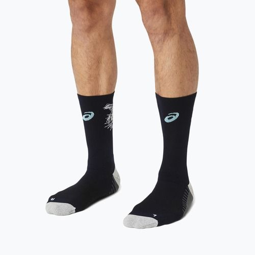 Чорапи за бягане ASICS Performance Run Crew midnight/bright cyan