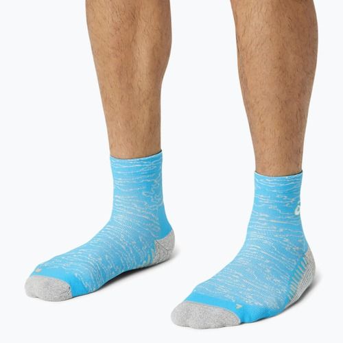 Чорапи за бягане ASICS Performance Run Quarter digital aqua