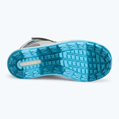 Детски ботуши за сняг Merrell Snow Storm 3.0 Wtrpf grey/turq