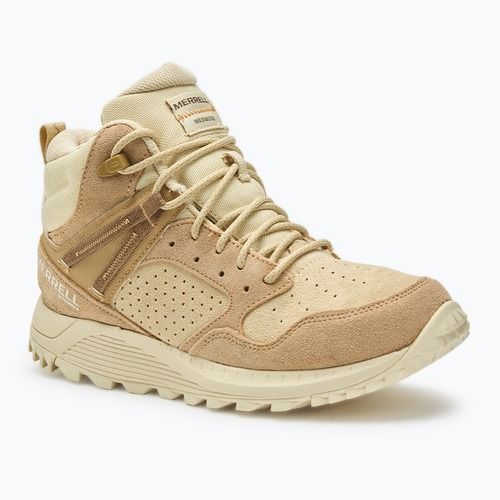 Дамски туристически обувки Merrell Wildwood Mid Ltr Wp tan/reed