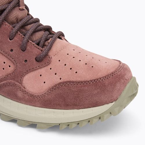 Дамски туристически обувки Merrell Wildwood Mid Ltr Wp marron/burlwood