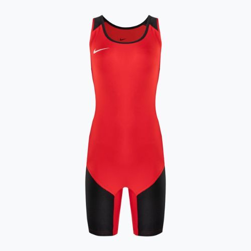 Дамски борцов трико Nike Weightlifting Singlet scarlet/black