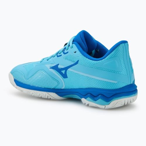 Дамски обувки за тенис Mizuno Wave Exceed Light 2 AC river blue/white/mugen blue