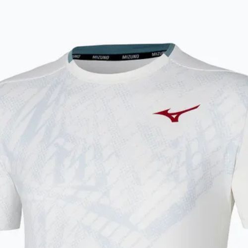 Мъжка фланелка за тенис Mizuno Mugen Shadow Graphic Tee white