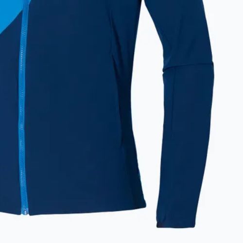 Дамско тенис яке Mizuno Mugen Hooded Jacket estate blue