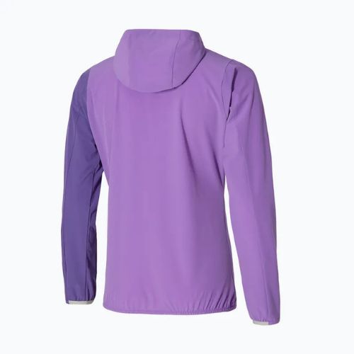Дамско яке за тенис Mizuno Mugen Hooded Jacket patrician purple