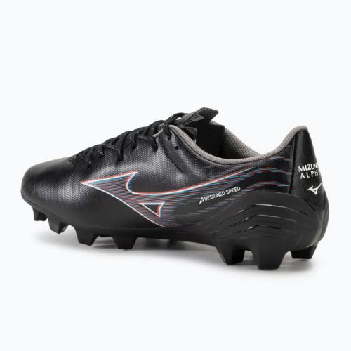 Мъжки футболни обувки Mizuno α Select FG black/ignition red/801 c