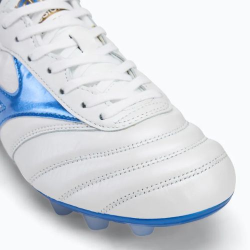 Мъжки футболни обувки Mizuno Morelia II Japan Md white/laser blue/gold