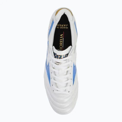 Мъжки футболни обувки Mizuno Morelia II Japan Md white/laser blue/gold