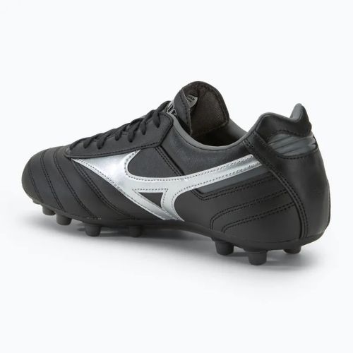 Мъжки футболни обувки Mizuno Morelia II Pro AG black/galaxy silver/dark shadow
