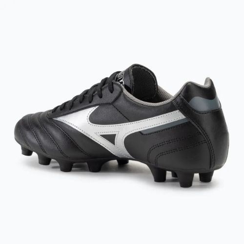 Мъжки футболни обувки Mizuno Morelia II Club FG black/galaxy silver/dark shadow