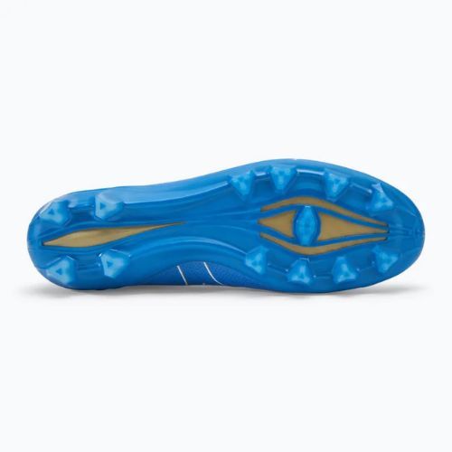 Мъжки футболни обувки Mizuno α Japan FG white/laser blue/gold