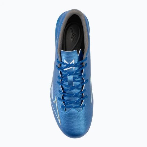 Мъжки футболни обувки Mizuno α Select FG white/laser blue/gold