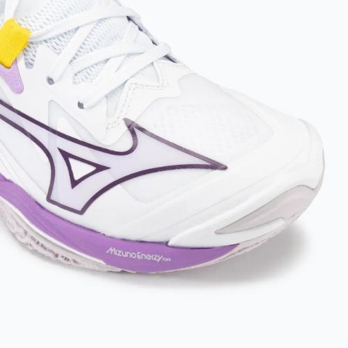 Дамски обувки за волейбол Mizuno Wave Lightning Z8 white/patrician purple/quince
