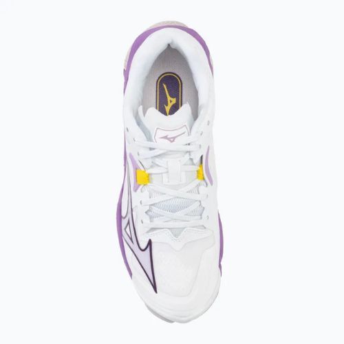 Дамски обувки за волейбол Mizuno Wave Lightning Z8 white/patrician purple/quince