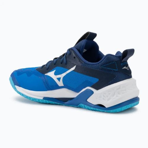 Мъжки хандбални обувки Mizuno Wave Stealth Neo 2 mugen blue/white/estate blue