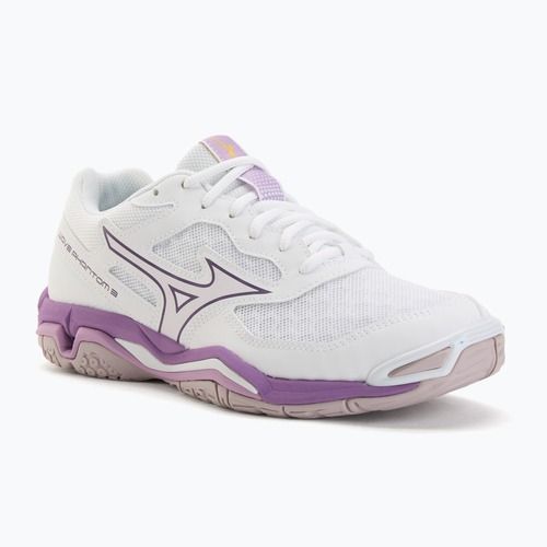 Дамски обувки за хандбал Mizuno Wave Phantom 3 white/patrician purple/quince
