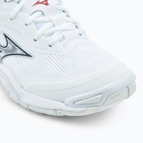 Дамски обувки за хандбал Mizuno Wave Stealth 6 white/aleutian/cloud pink