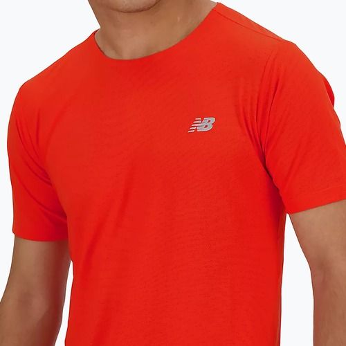 Мъжка тениска New Balance Athletics Jacquard neo flame