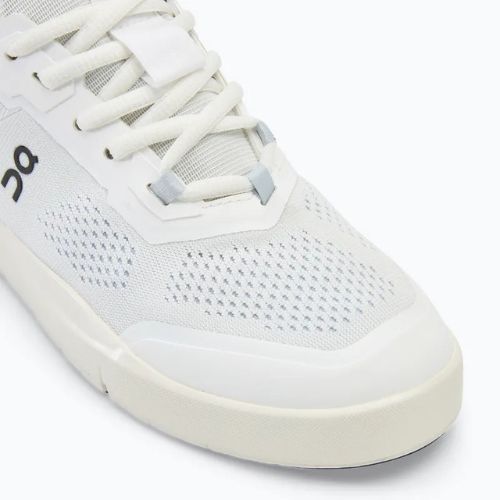On Дамски обувки за бягане The Roger Spin white/heather