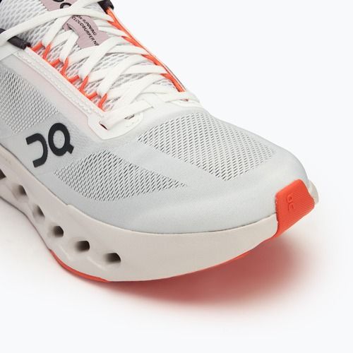 Дамски обувки за бягане On Cloudsurfer Next white/flame
