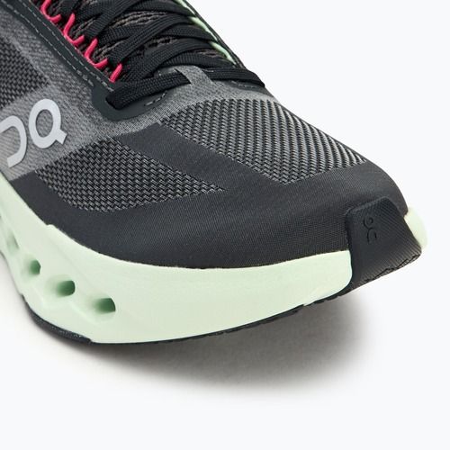Дамски обувки за бягане On Cloudsurfer Next black/lima