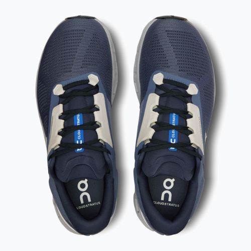 Мъжки обувки за бягане On Cloudstratus 3 metal/glacier