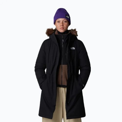 Дамско пухено дълго яке The North Face Zaneck Parka black/black