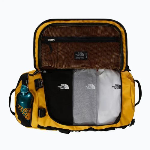 Пътна чанта The North Face Base Camp Duffel M 71 l summit gold/black/npf