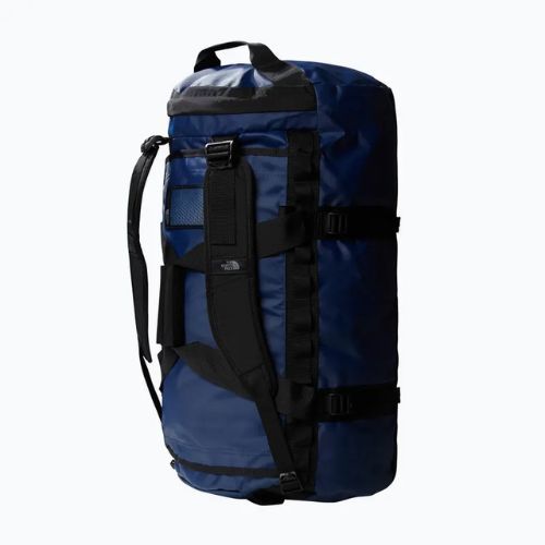 Пътна чанта The North Face Base Camp Duffel M 71 l summit navy/black/npf
