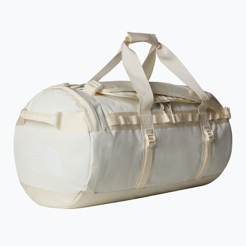 Пътна чанта The North Face Base Camp Duffel M 71 l white dune/white