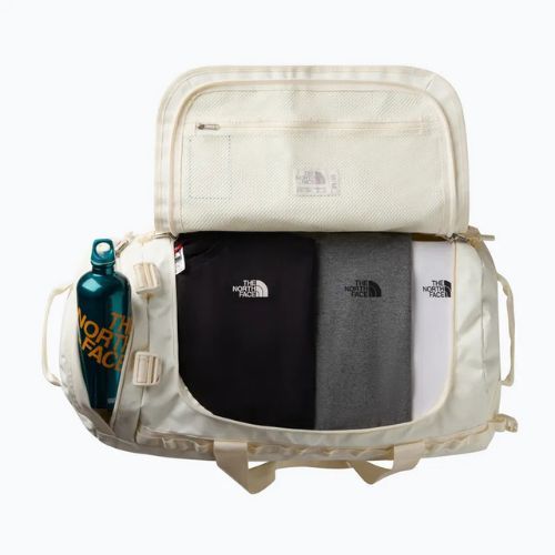 Пътна чанта The North Face Base Camp Duffel M 71 l white dune/white