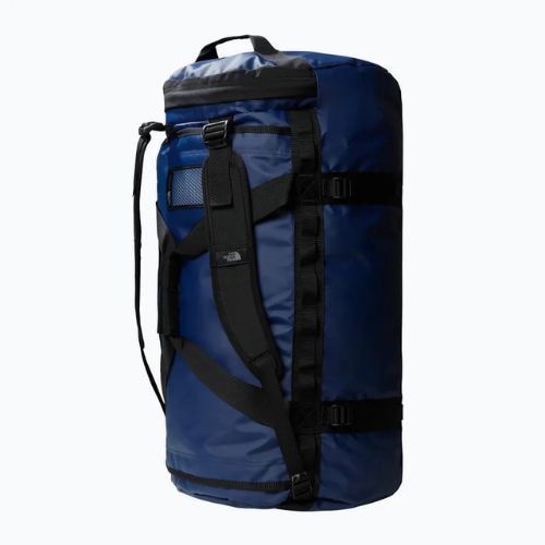 Пътна чанта The North Face Base Camp Duffel L 95 l summit navy/black/npf