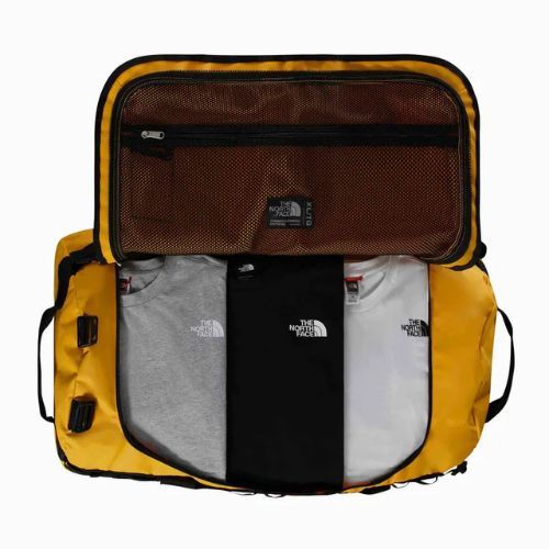 Пътна чанта The North Face Base Camp Duffel XL 132 l summit gold/black/npf
