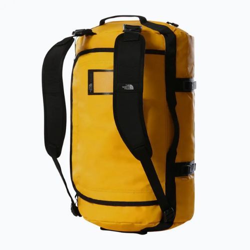 Пътна чанта The North Face Base Camp Duffel S 50 l summit gold/black/npf