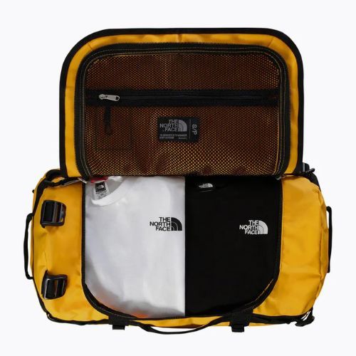 Пътна чанта The North Face Base Camp Duffel S 50 l summit gold/black/npf