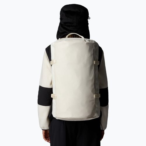 Пътна чанта The North Face Base Camp Duffel S 50 l white dune/white
