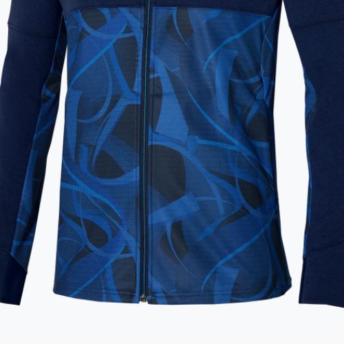 Мъжко яке Mizuno Paris Athlete Hybrid Warm Up navy blue