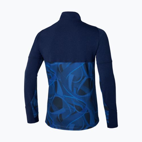 Мъжко яке Mizuno Paris Athlete Hybrid Warm Up navy blue