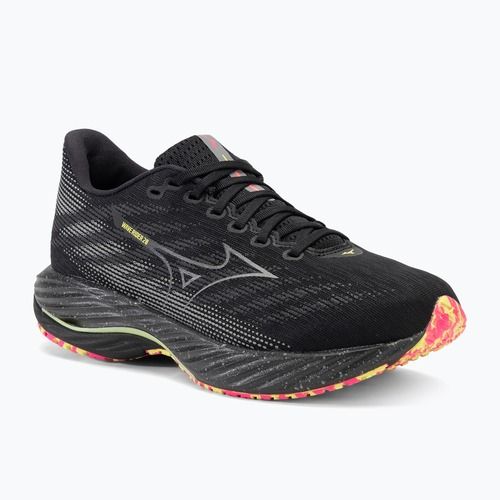 Мъжки обувки за бягане Mizuno Wave Rider 28 black/silver/sunny lime