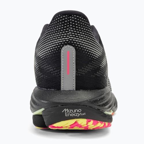 Мъжки обувки за бягане Mizuno Wave Rider 28 black/silver/sunny lime