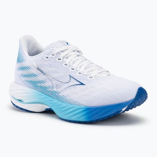 Дамски обувки за бягане Mizuno Wave Rider 28 white/mugen blue/river blue