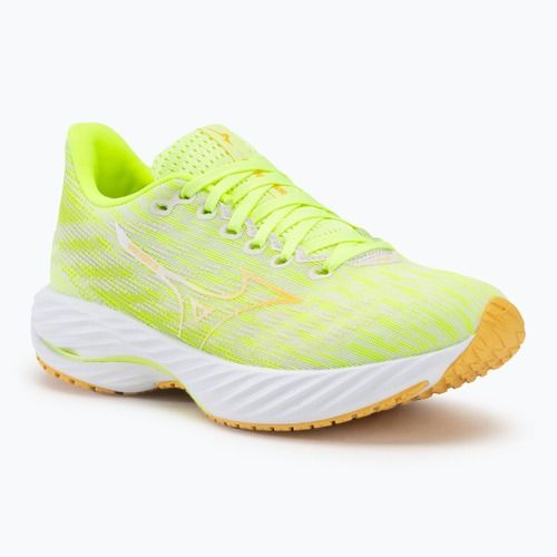 Дамски обувки за бягане Mizuno Wave Rider 28 mizuno neo lime/flax/mizuno snow white